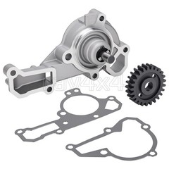 For 1993-2024 Kawasaki Mule 2510 3000 3010 4000 4010 KAF620 Water Pump & Gaskets
