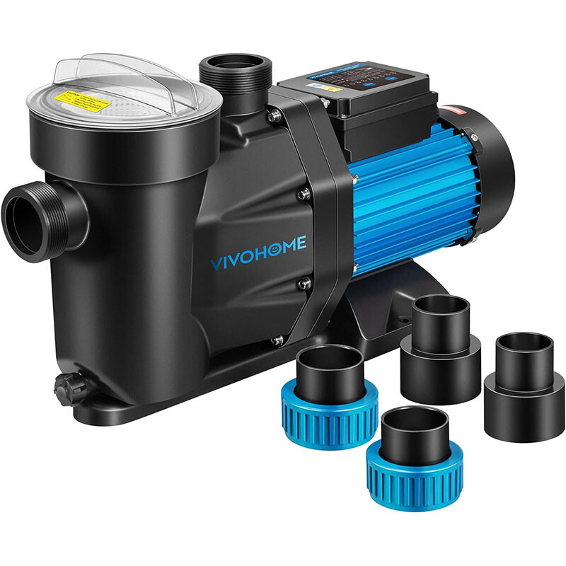Swimming Pool Pump 1.5/2.0/2.5HP Self Primming w/ Timer for in/Above Ground Pool