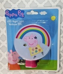 Peppa Pig Night Light LED Any Room Fun Peppa Lovers Any Age Plug-In New