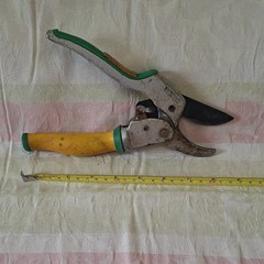 Winland Standard Pruning Shears Safety Lock 3″ Steel Blade 8in Yellow/Gree