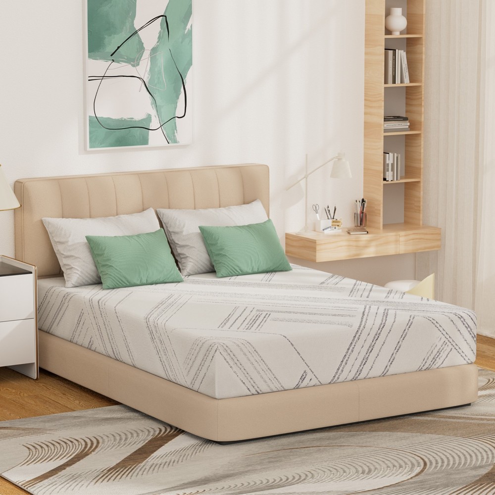 10″ Full Queen Memory Foam Mattress Medium Firm CertiPUR-US Certified in a Box