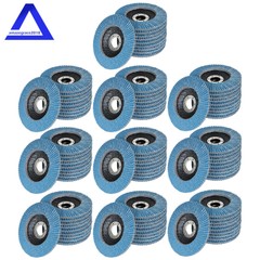 4-1/2″ Flap Sanding Disc 40 60 80 120 Grit 4.5 Grinding Wheels for Angle Grinder