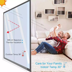 Durable anti-aging one way mirror Reflective window film BUY 1 GET 1 FREE- Add 2