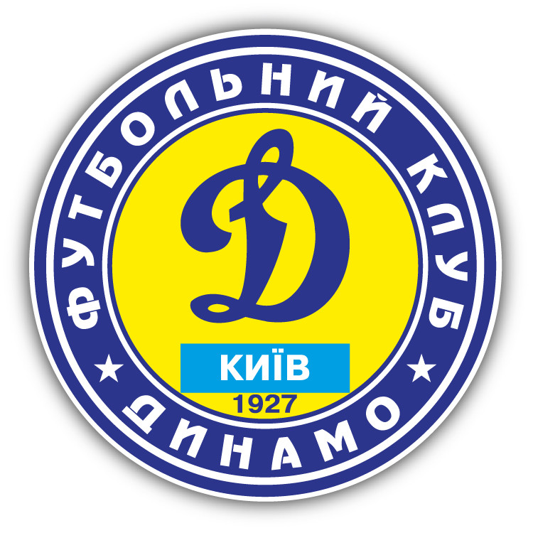 FC Dynamo Kyiv Ukraine Soccer Football Car Bumper Sticker Decal 5” x 5”
