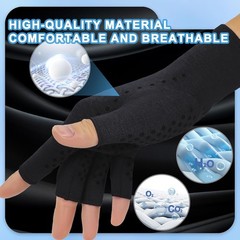 2-Pair Arthritis Compression Gloves- for Hand Arthritis, Carpal Tunnel Pain,