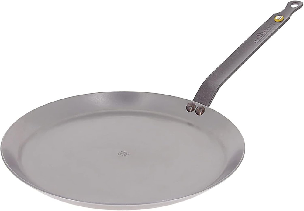 MINERAL B Carbon Steel Crepe & Tortilla Pan – 9.5” Made in France