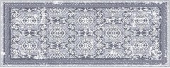 Machine Washable Soft Rug Runner, Indoor Floral Mat for Kitchen and Living Room