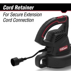 Corded Electric Blower, 7-Amp, 330 CFM Blowing Force, 150 MPH Air Speed