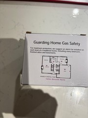 Shyeeh Guarding Home Gas Safety Carbon Monoxide Detector 2 packs NIB