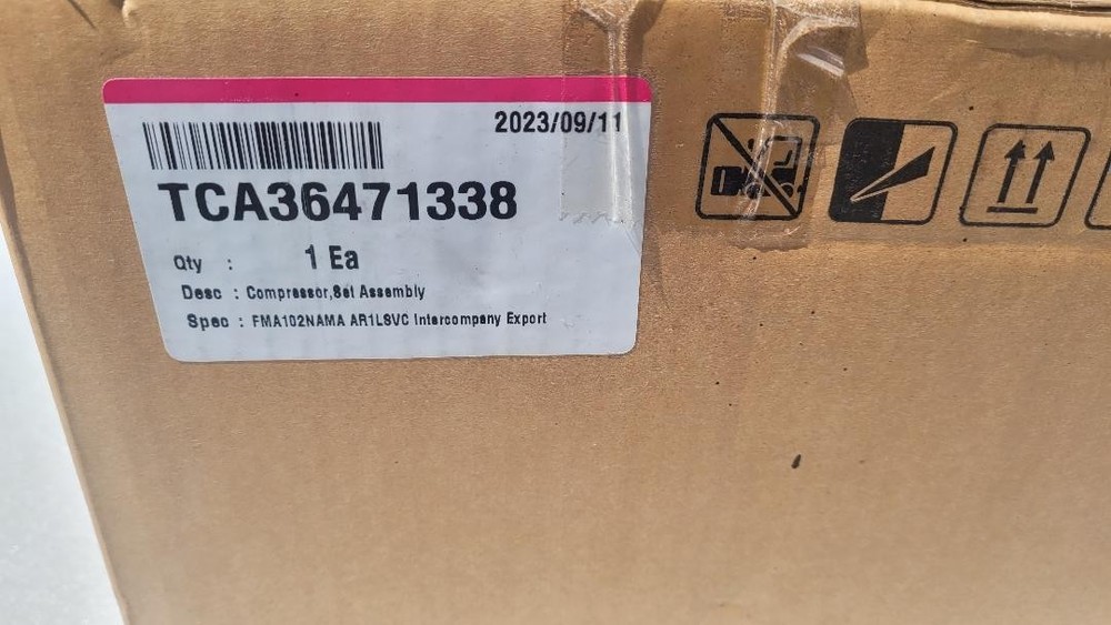 LG Refrigerator Compressor Kit, TCA36471338 Brand New OEM