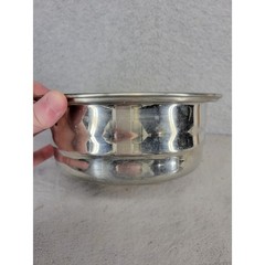 Vintage FlavorSeal Stainless Steel 3 Piece Double Boiler Set Brown Handles