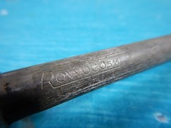 Vintage ROWOCO #511 Knife Steel Sharpener/France/18”- lots of life left!!!
