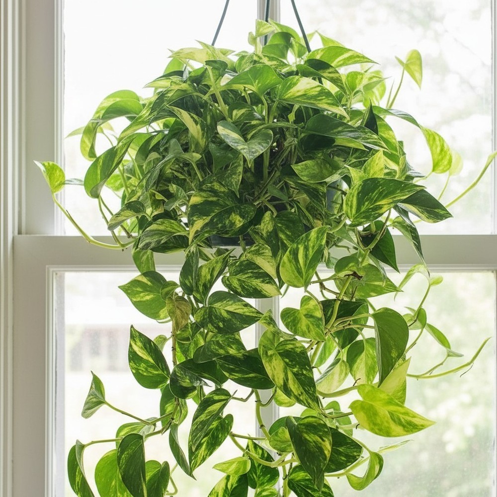 3 Rooted Pothos Live Plant Cuttings – Easy Care Indoor Houseplants