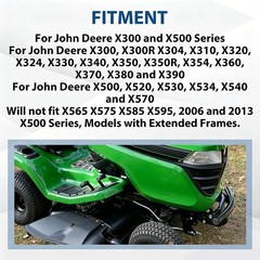 For John Deere Lawn Tractor X300 X350 X354 X360 X370 X380 X390 X500 Front Bumper