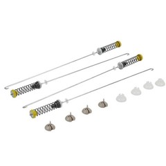 Whirlpool W10780045 Genuine OEM Washer Suspension Rod Spring Kit, 25-1/2 in.Fit