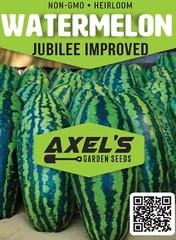 Giant Jubilee Watermelon Seeds | Heirloom & Non-GMO | Fresh Fruit Garden Seeds