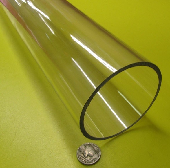 Kmac Polycarbonate Round Clear Tube/ Tubing 3.25″ OD x 3.0″ ID (3 1/4″ x 3.0″)