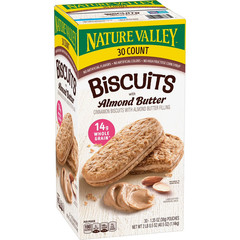 Nature Valley Sandwich Cinnamon Biscuit with Almond Butter Filling – 1.35 oz…