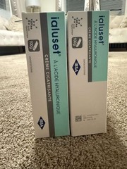 Ialuset Hyaluronic Acid Cream 100g NEW, IN BOX, SEALED TUBE Exp. Date: 09/2028