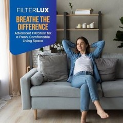 FilterLux Replacement Filters Compatible With AprilAire 210 (2 Pack)
