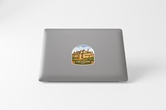 Carcassonne Fortified City France Sticker Decal Vinyl Die-Cut World Heritage