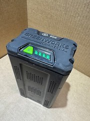 GREENWORKS COMMERCIAL [GL 500] GENUINE 82V MAX 5AH BATTERY – [USED]
