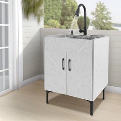 Multi-Function Modern Sink Cabinet Set For Home Kitchen Commercial Restaurant