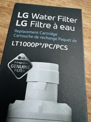 Lot 2 LG Genuine LT1000P/PC/PCS Refrigerator Replacement Water Filter is SEALED