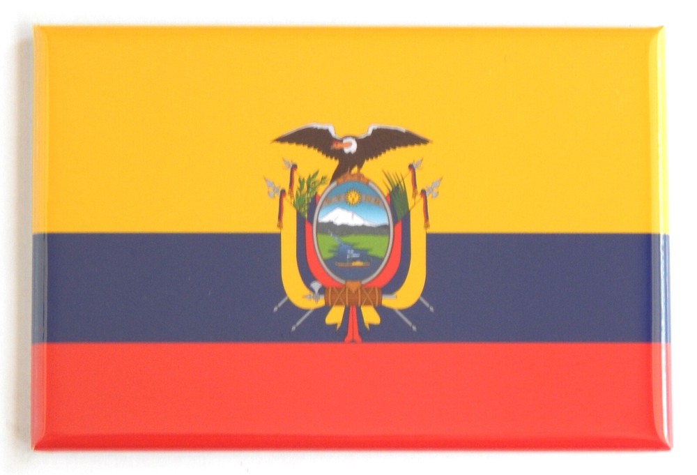 Flag of Ecuador FRIDGE MAGNET