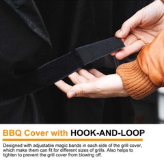 Heavy Duty BBQ Gas Grill Cover Waterproof UV Protection for Weber Spirit Series