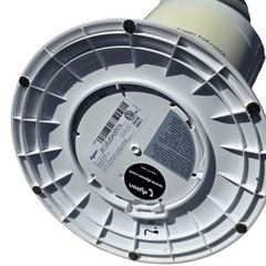 Dyson AM09 Hot + Cool Jet Focus Oscillating Fan Heater Works White Silver