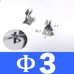 3-110mm Heavy Duty Tool Spring Terry Clips Wall Mount for Garages,Sheds,Cupboard