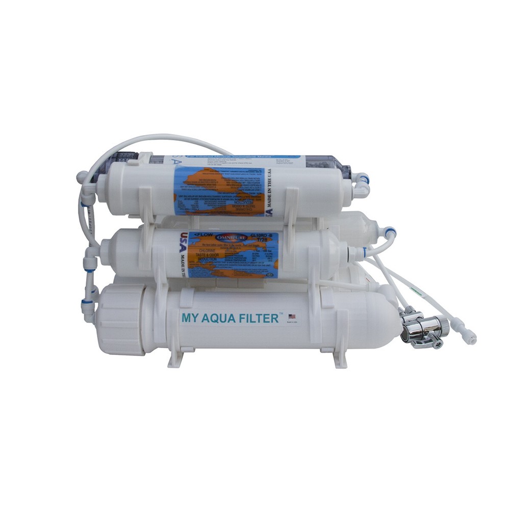 Heavy Duty 6 Stage ORP + Softener Portable Reverse Osmosis RO,100 GPD,Well Water