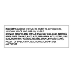 Great Value Deluxe Whole Cashews, 30 oz