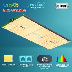 VIPARSPECTRA P2000 LED Grow Light Full Spectrum for Indoor Plants Veg Bloom IR