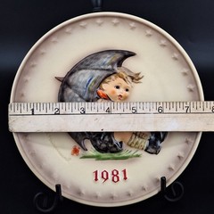 Lot of 3 Years 1979/80/81 Goebel MC Hummel West Germany Annual Plates Vintage