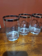 Pioneer Seed Company Drinking Glass set of 4 Used 35 Years 1937 – 1972