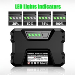 5 Ah / 8 Ah For GreenWorks Pro 60V Max Lithium-ion Battery LB604 LB60A03 LB60A00