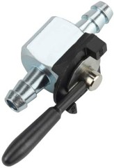 2X 1/4″ Heavy Duty Fuel Gas Shut-Off Valve Steel In-line Cut-Off ATV Kart Mower
