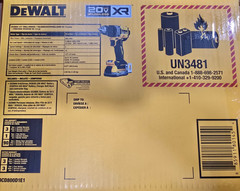 DeWALT DCD800D1E1 XR 20-volt Max 1/2-in Keyless Brushless Cordless Drill 2 -Batt