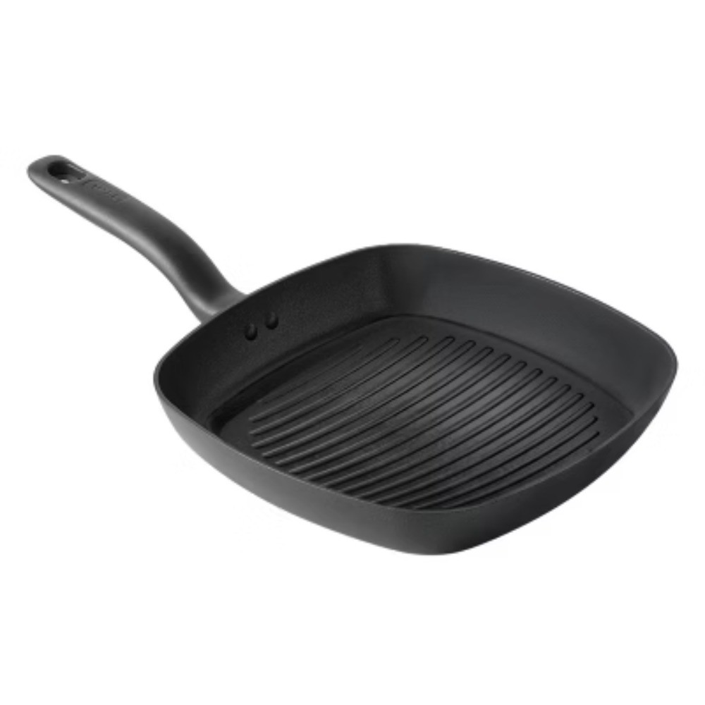 Simply Cook 10.25" Nonstick Square Grill Pan Black