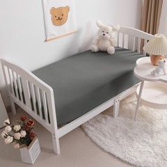 Ultra Soft Microfiber Fitted Crib Sheet, Easy Care Toddler Fitted Sheet