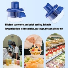 Automatic Fruit Peeler Electric Grape Peeling Machine for Restaurant Picnic Home