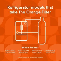 6 Pack-Refrigerator Ice Replacement W10413²645A EDR2²RXD1 Filter-US SHIPPED