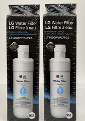 LG Genuine LT1000P/PC/PCS Refrigerator Replacement Water Filter Lot of 2
