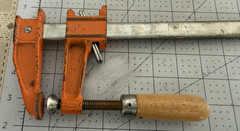 Jorgensen 3712-12″ Woodworking Clamp as shown wooden handle