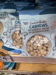2 Packs Trader Joe’s Cashew Butter Cashews Honey Roasted 8 oz Each Pack
