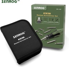 24 in 1 Multi-Bit Ratcheting Screwdriver, Magnetic Interchangeable Ratchet Screw