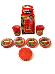 10 pc Yankee Candle MACINTOSH 7 oz Tumbler, 3.7 oz Votives, Tarts, Air Freshener