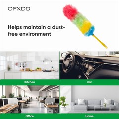 Soft Dusting Brush – Pack of 2 – Flexible Cleaning Dusters – Rainbow Duster C…